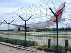 Barrière d'aéroport